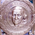 Washington in the Washington state capitol